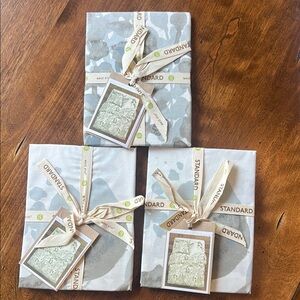 West Elm Organic Woodland Standard Pillow Case Sham (Set of 3)